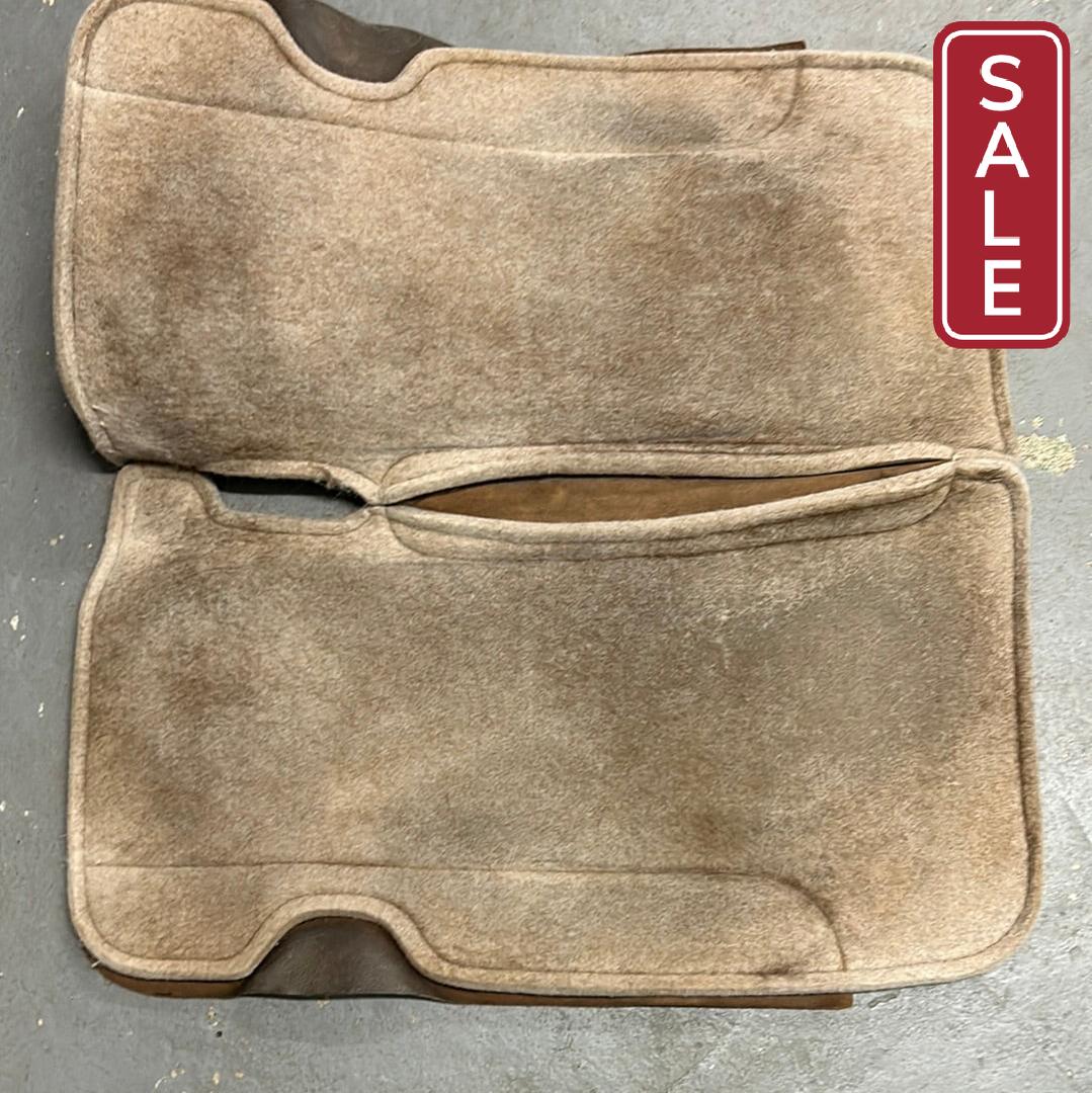 Classic Equine Zone Suede Top Saddle Pad-Western Saddle Pad-Consignment-Evolution Equestrian Co.