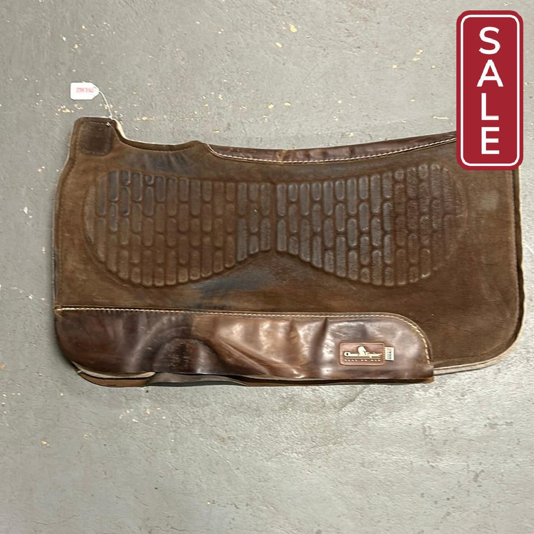 Classic Equine Zone Suede Top Saddle Pad-Western Saddle Pad-Consignment-Evolution Equestrian Co.