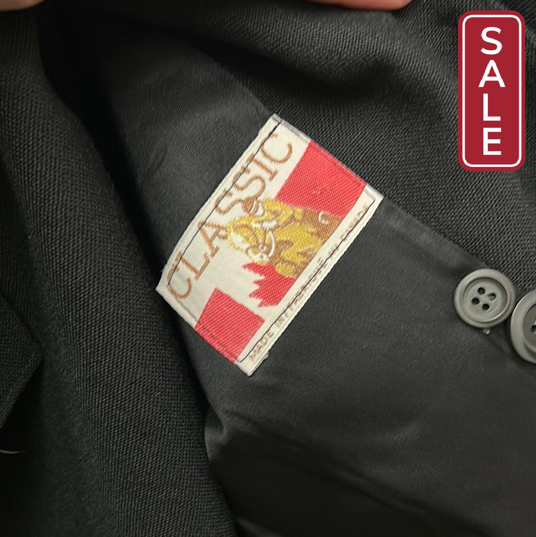 Classic Wool Black Show Jacket Ladies Large-Riding Clothes-Consignment-Evolution Equestrian Co.