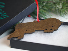 Load image into Gallery viewer, Classy Equine Bay Jumping Horse Ornament-Christmas-Classy Equine-Evolution Equestrian Co.
