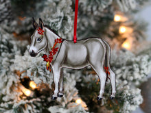 Load image into Gallery viewer, Classy Equine Miniature Donkey Christmas Ornament Gift Decor-Christmas-Classy Equine-Evolution Equestrian Co.
