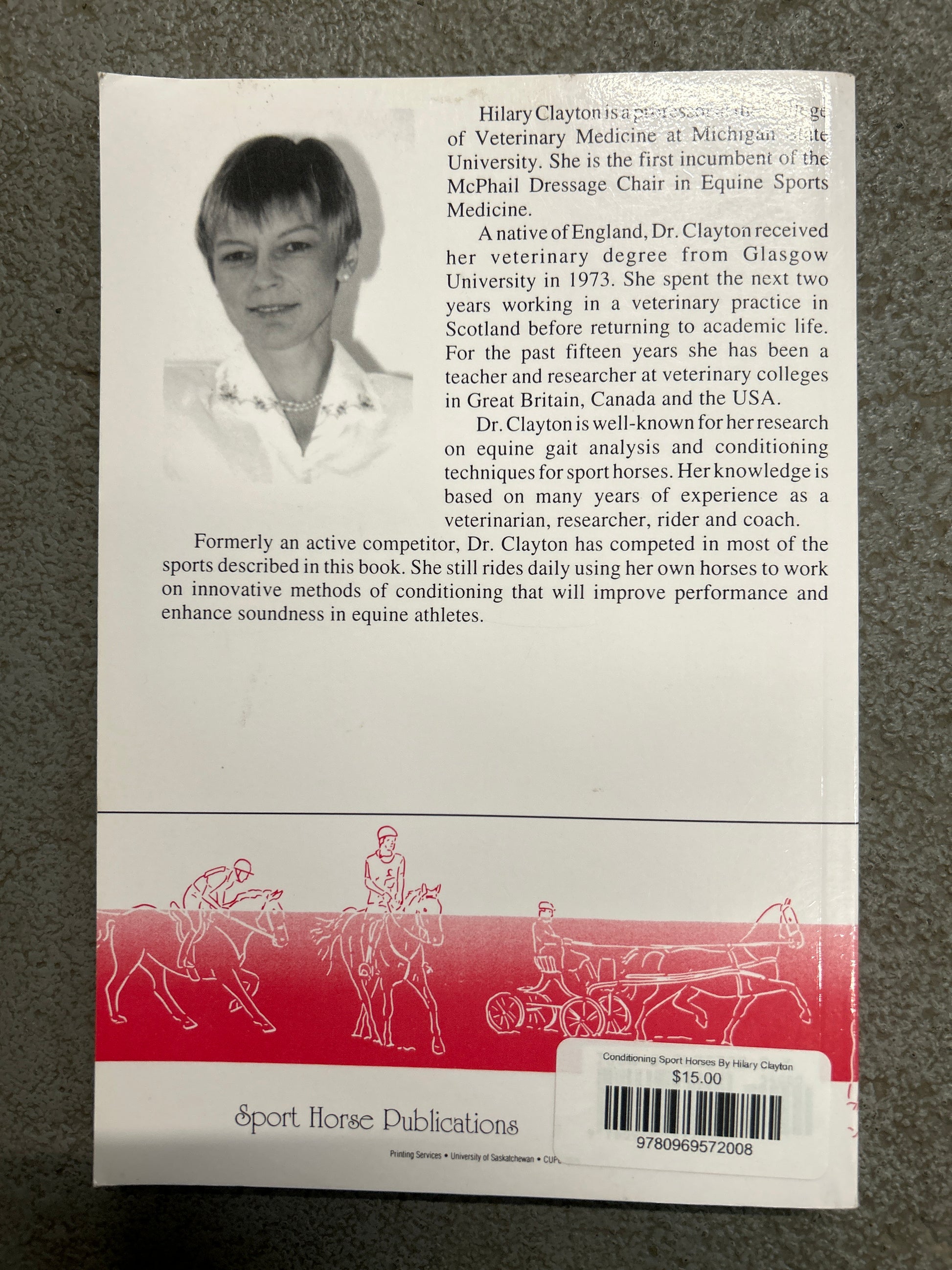 Conditioning Sport Horses By Hilary Clayton-Book-Evolution Equestrian Co.-Evolution Equestrian Co.