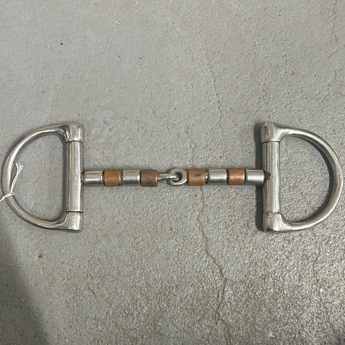 Copper Roller Dee Ring Snaffle 5