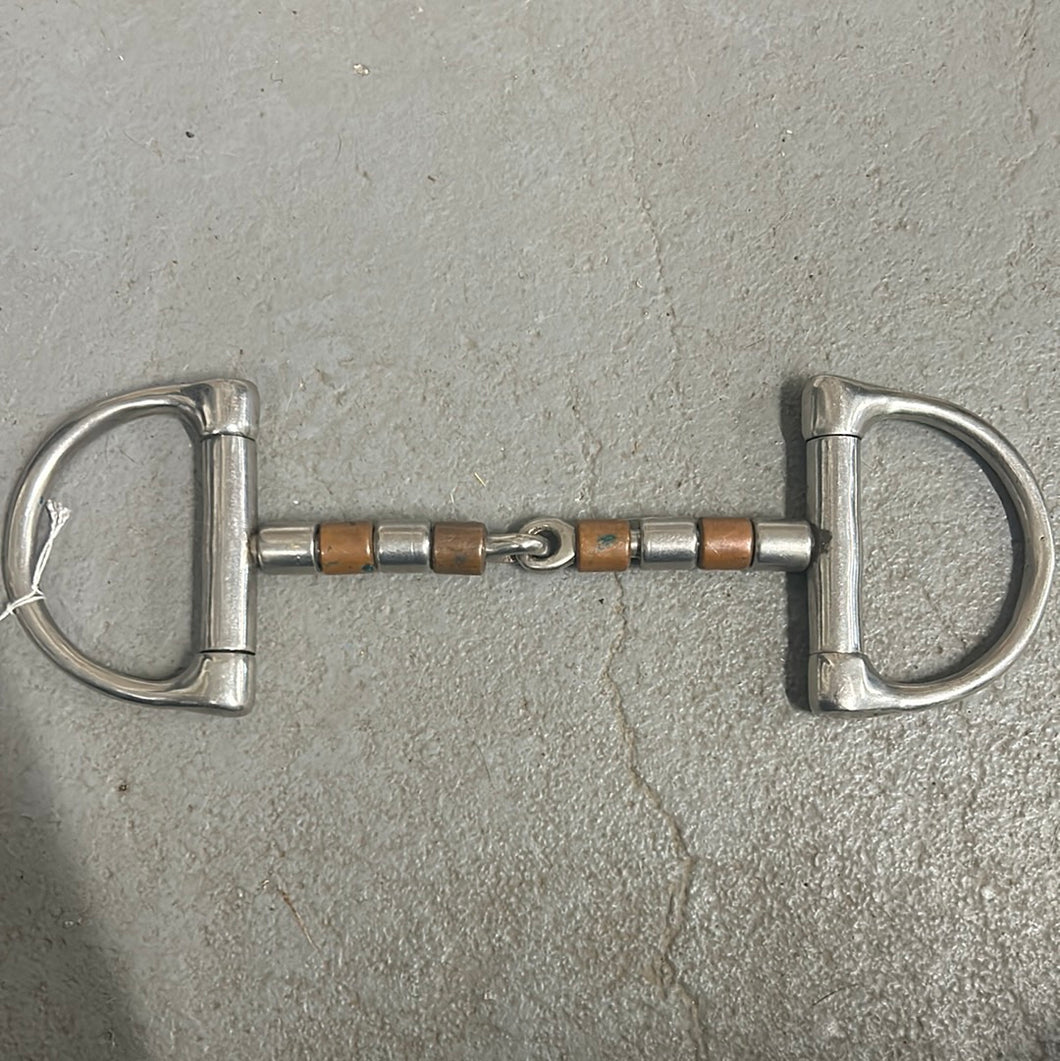 Copper Roller Dee Ring Snaffle 5