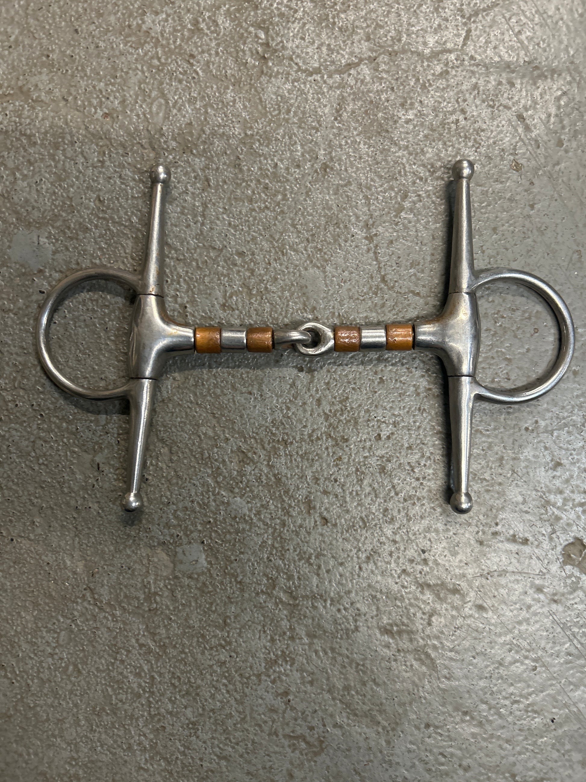 Copper Roller Full Cheek Snaffle 5.25"-Bit-Consignment-Evolution Equestrian Co.
