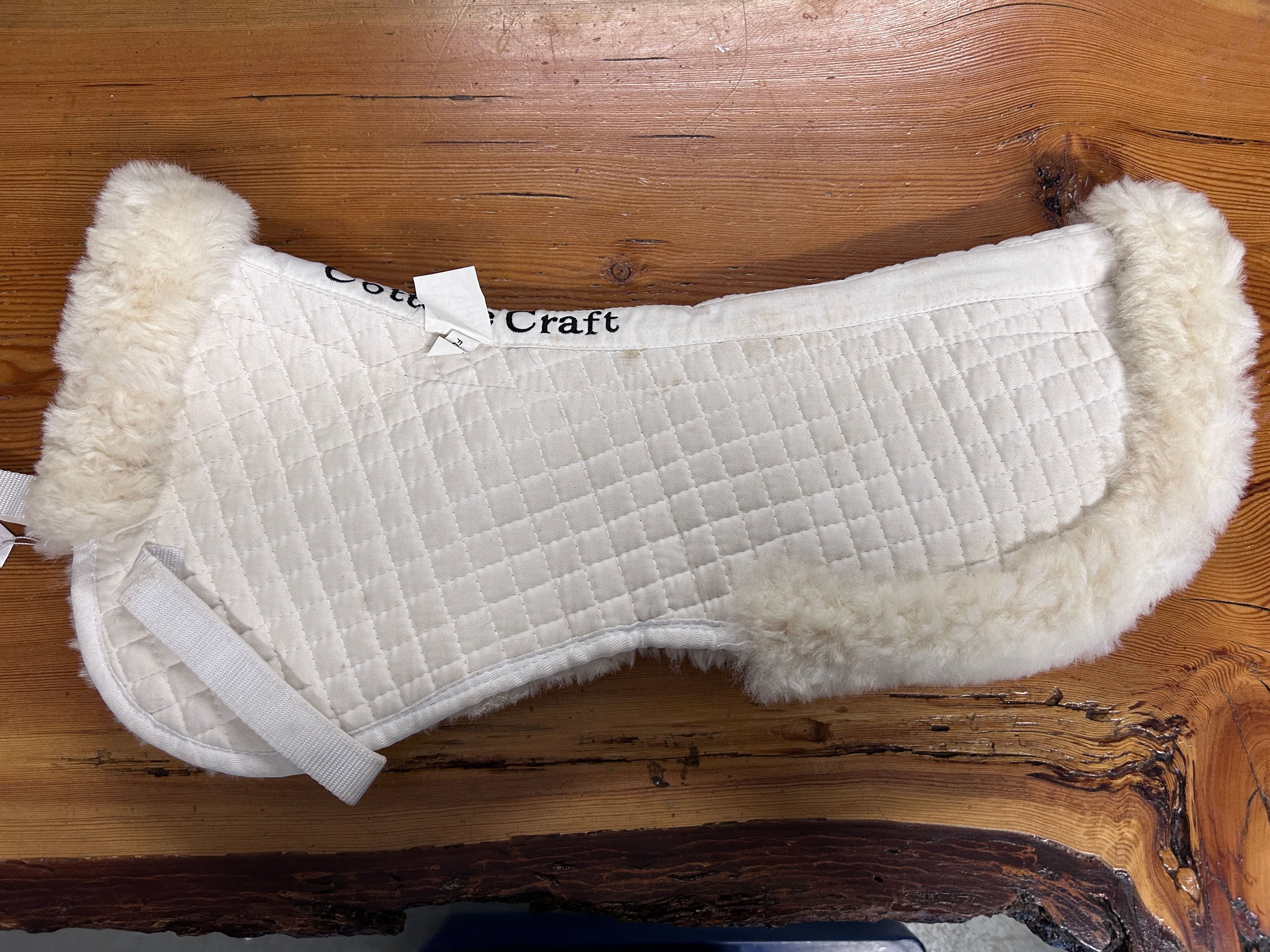 Cottage Craft Sheepskin Half Pad-English Saddle Pad-Consignment-Evolution Equestrian Co.
