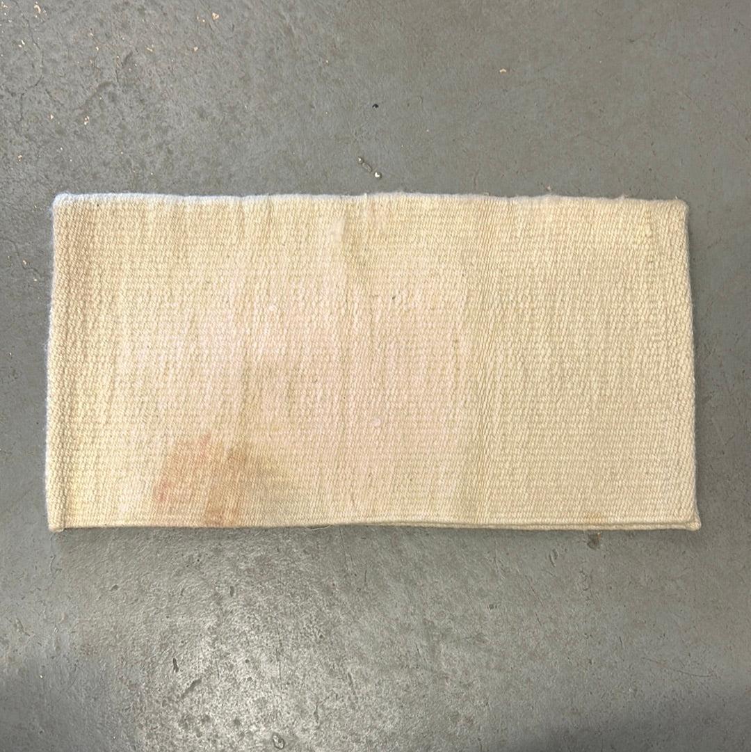 Cream Western Saddle Blanket-Western Tack-Consignment-Evolution Equestrian Co.