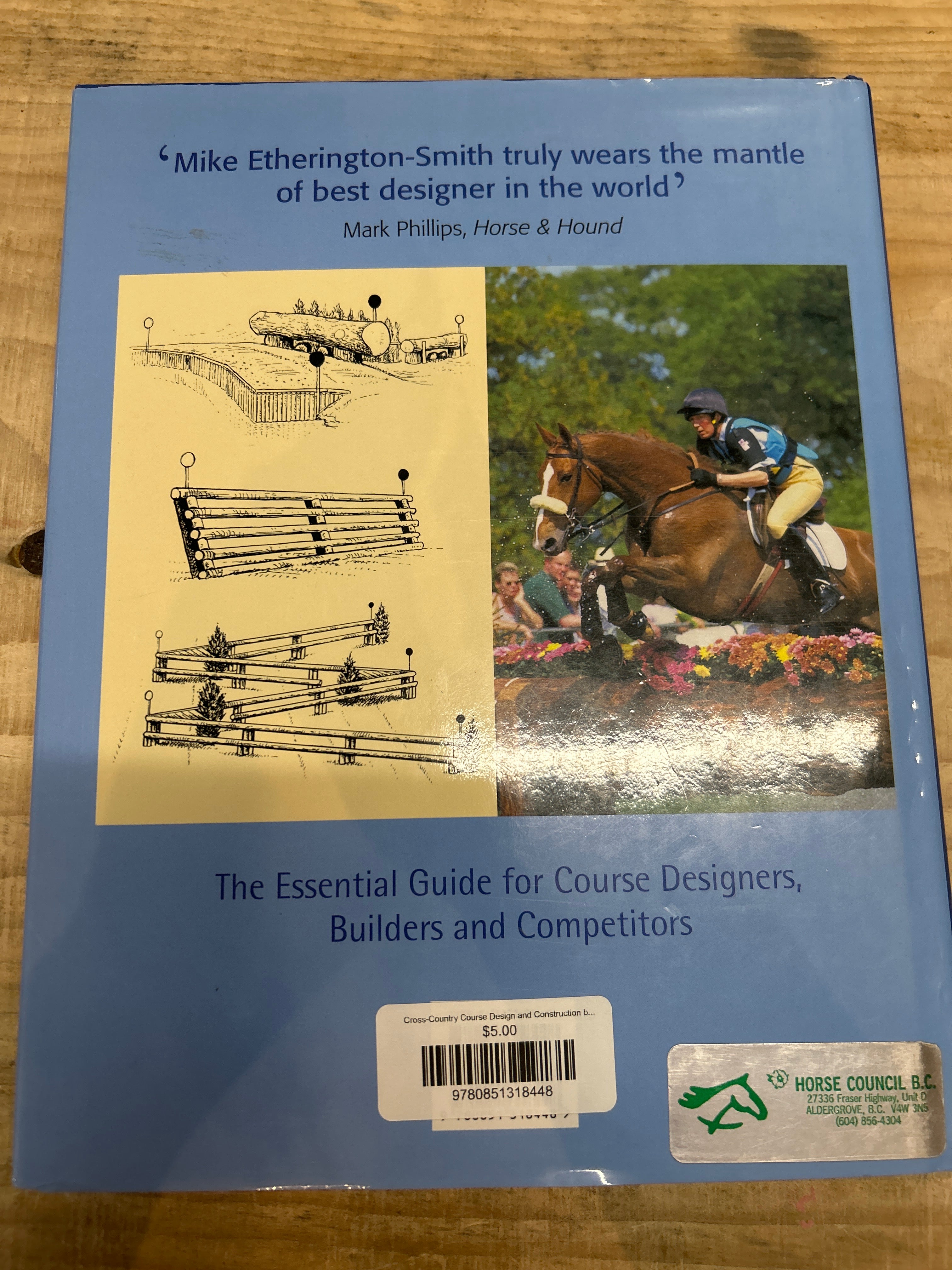 Cross-Country Course Design and Construction by Mike Etherington-Smith-Book-Consignment-Evolution Equestrian Co.