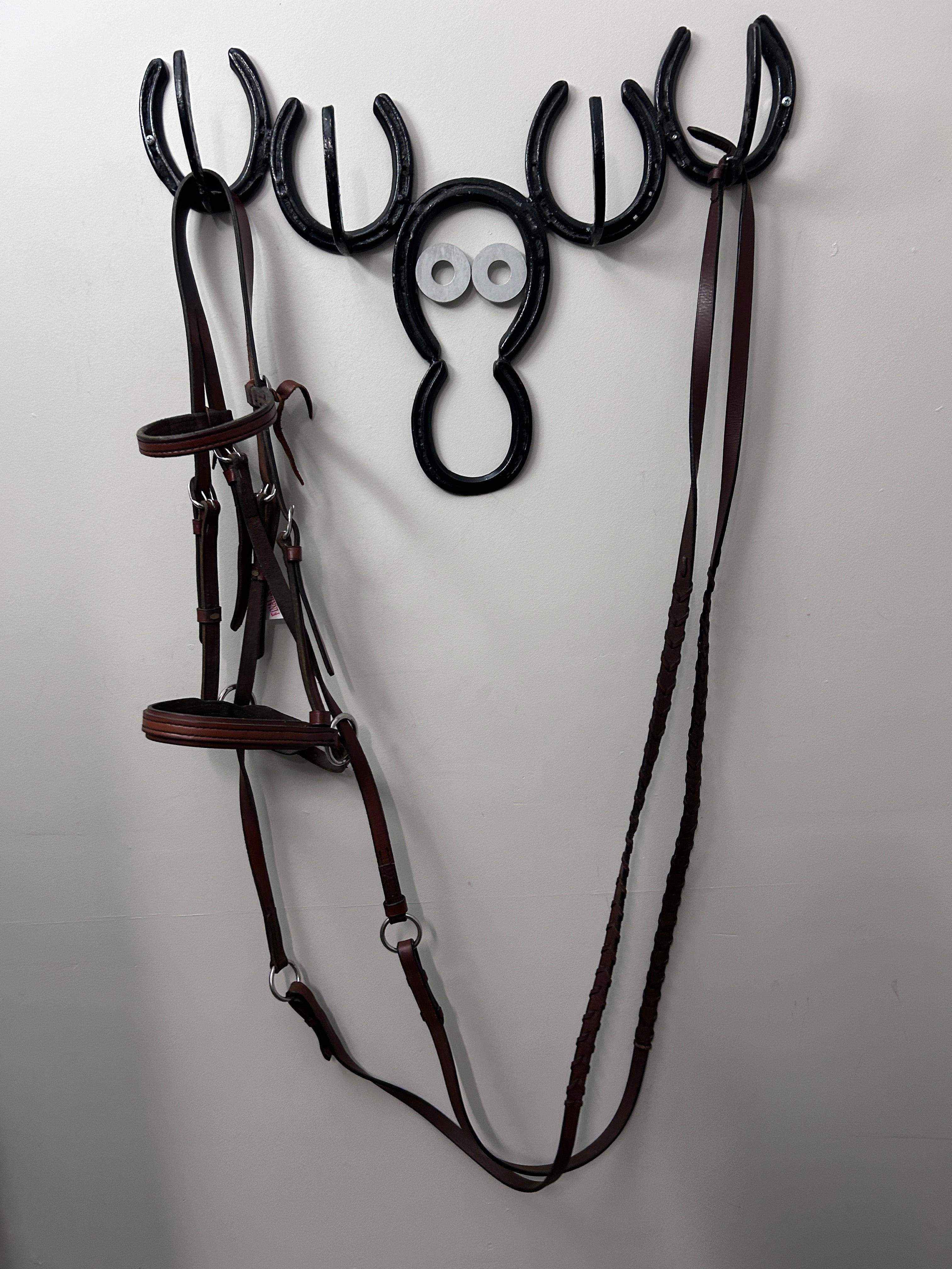 Cross Under Bitless Bridle with Conchos-Bridle-Consignment-Evolution Equestrian Co.