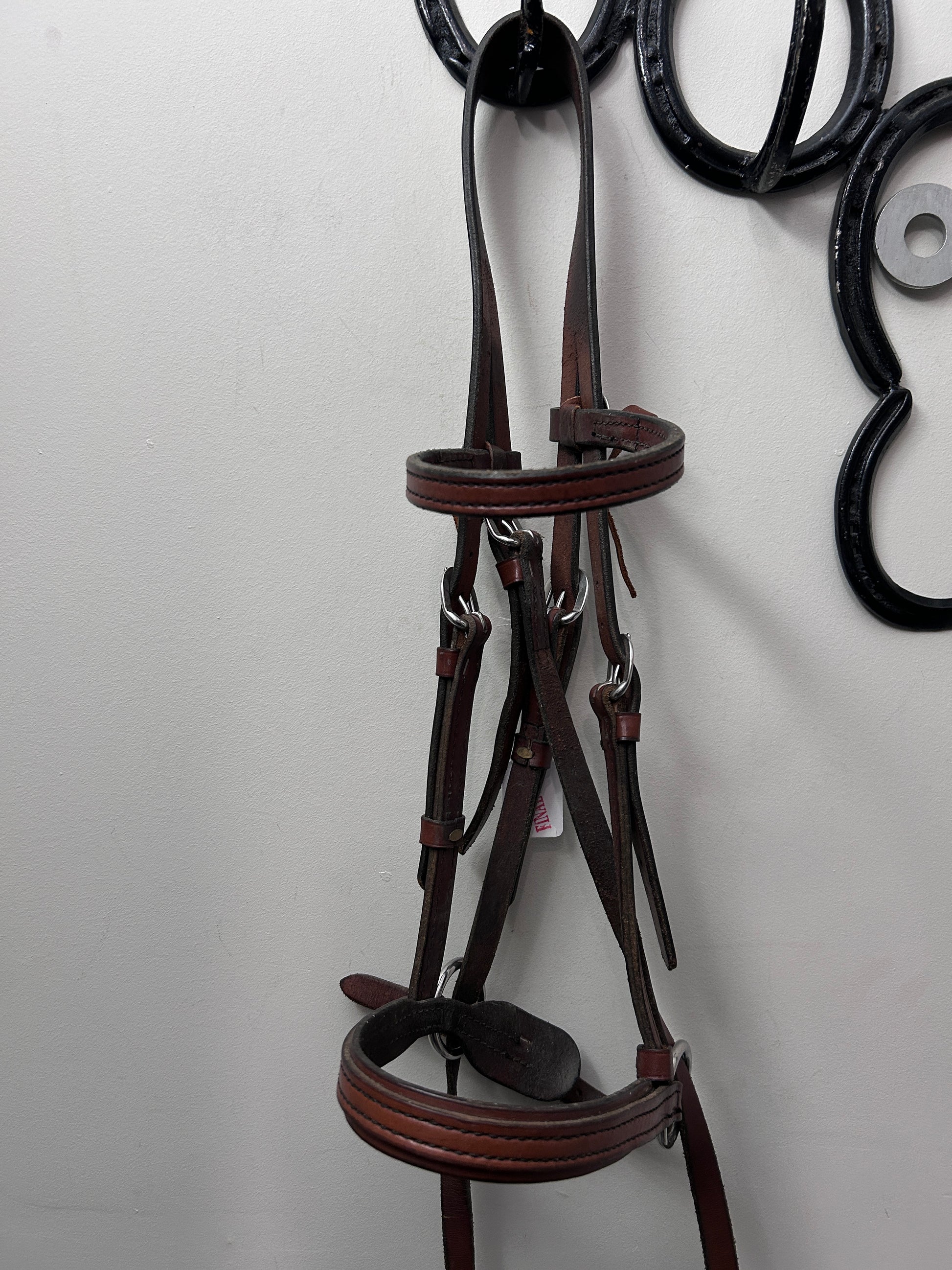 Cross Under Bitless Bridle with Conchos-Bridle-Consignment-Evolution Equestrian Co.