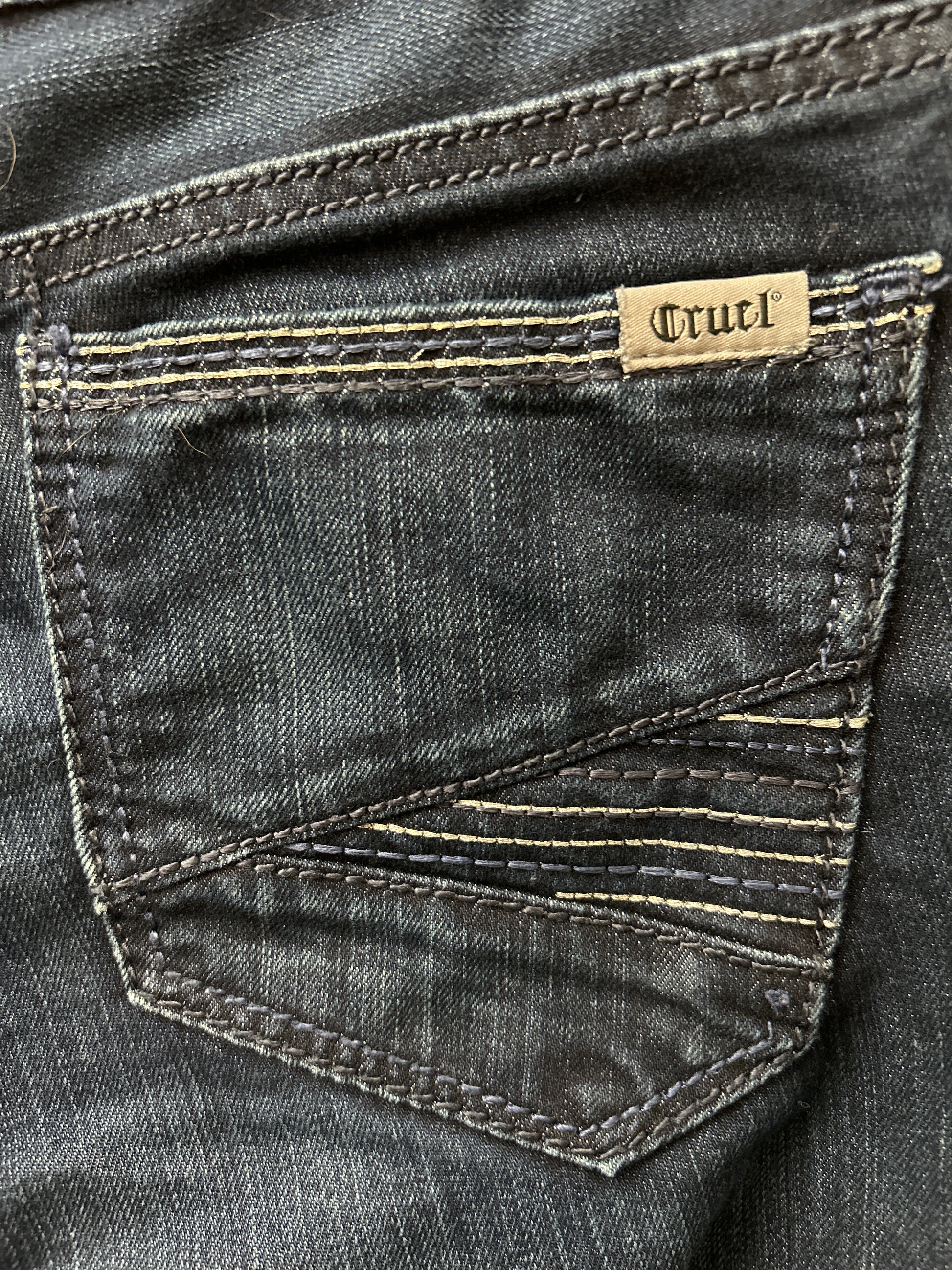 Cruel Denim Blake Dark Wash Jeans 28 / 5R-Jeans-Consignment-Evolution Equestrian Co.