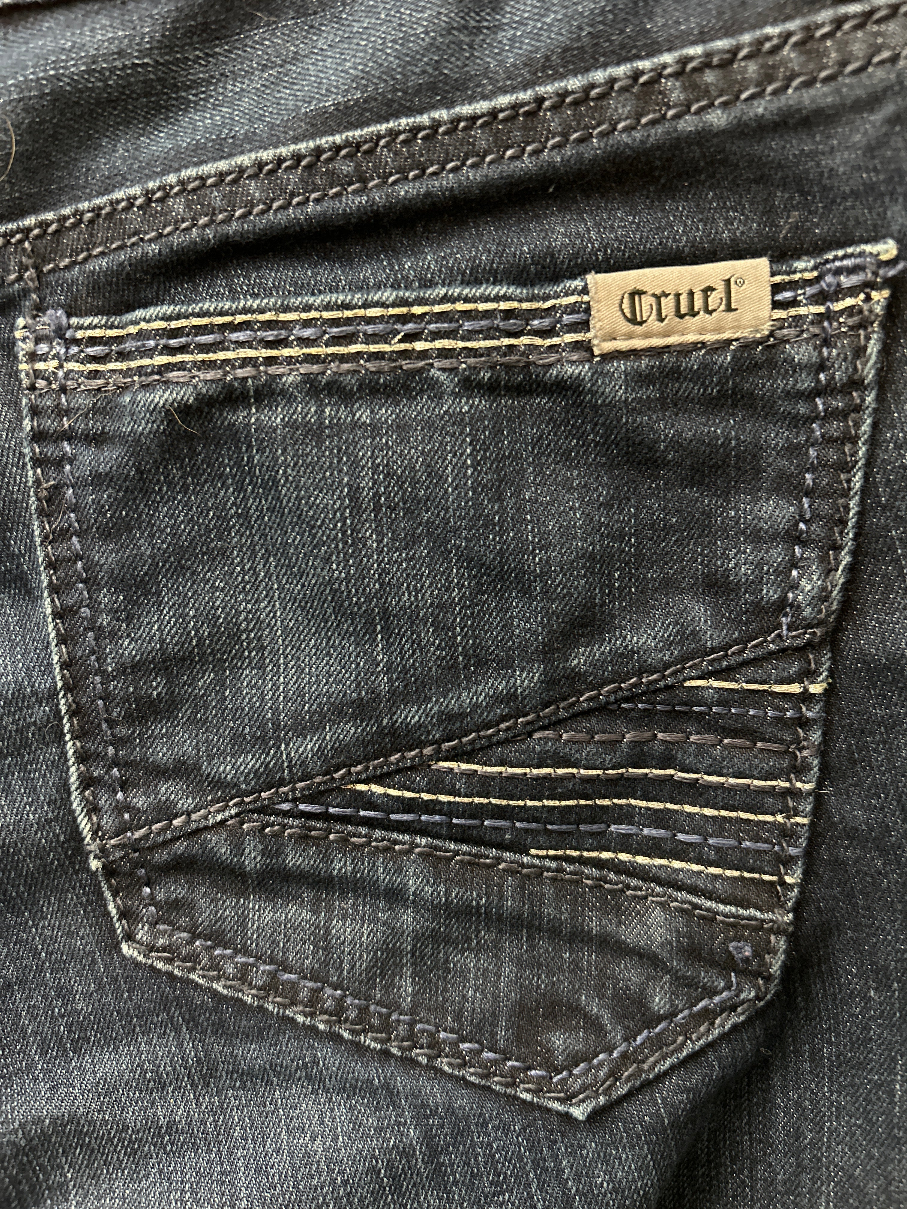 Cruel Denim Blake Dark Wash Jeans 28 / 5R-Jeans-Consignment-Evolution Equestrian Co.