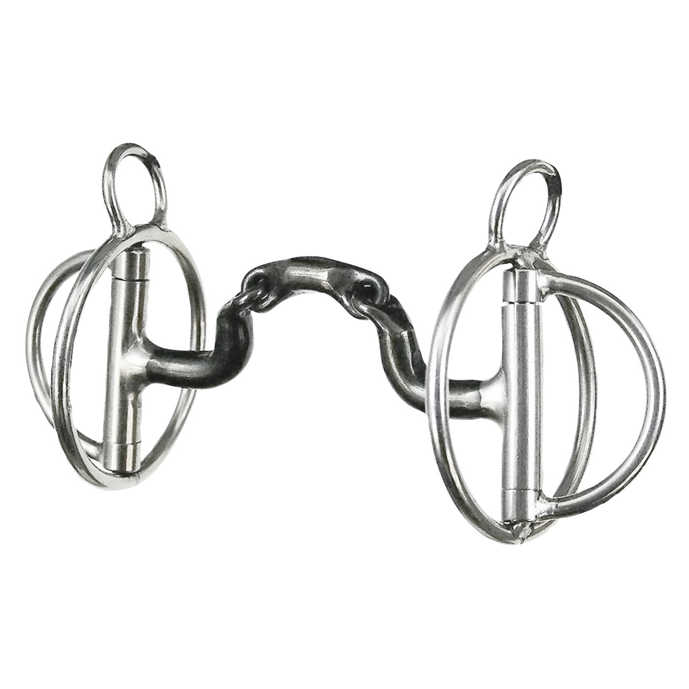 Custom Reinsman Rocking S Snaffle 6"-Bit-Consignment-Evolution Equestrian Co.
