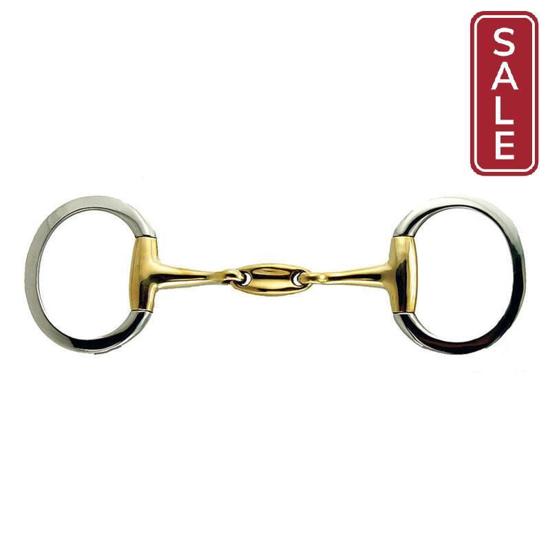 Cyprium Eggbutt Snaffle with Oval Link-Bit-Can Pro Equestrian Supply-Evolution Equestrian Co.