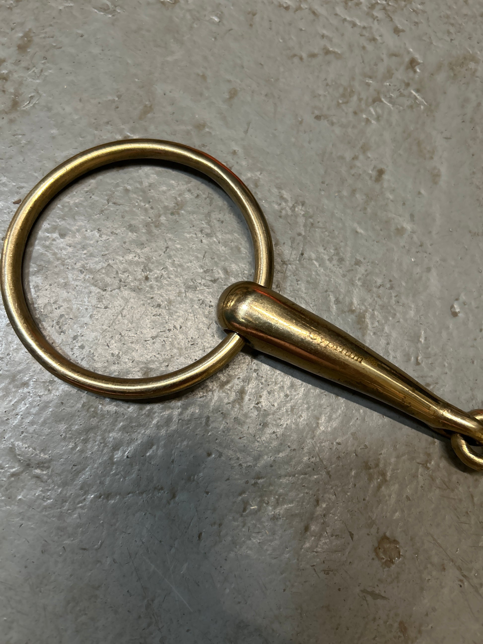 Cyprium Loose Ring Snaffle 5.5"-Bit-Consignment-Evolution Equestrian Co.