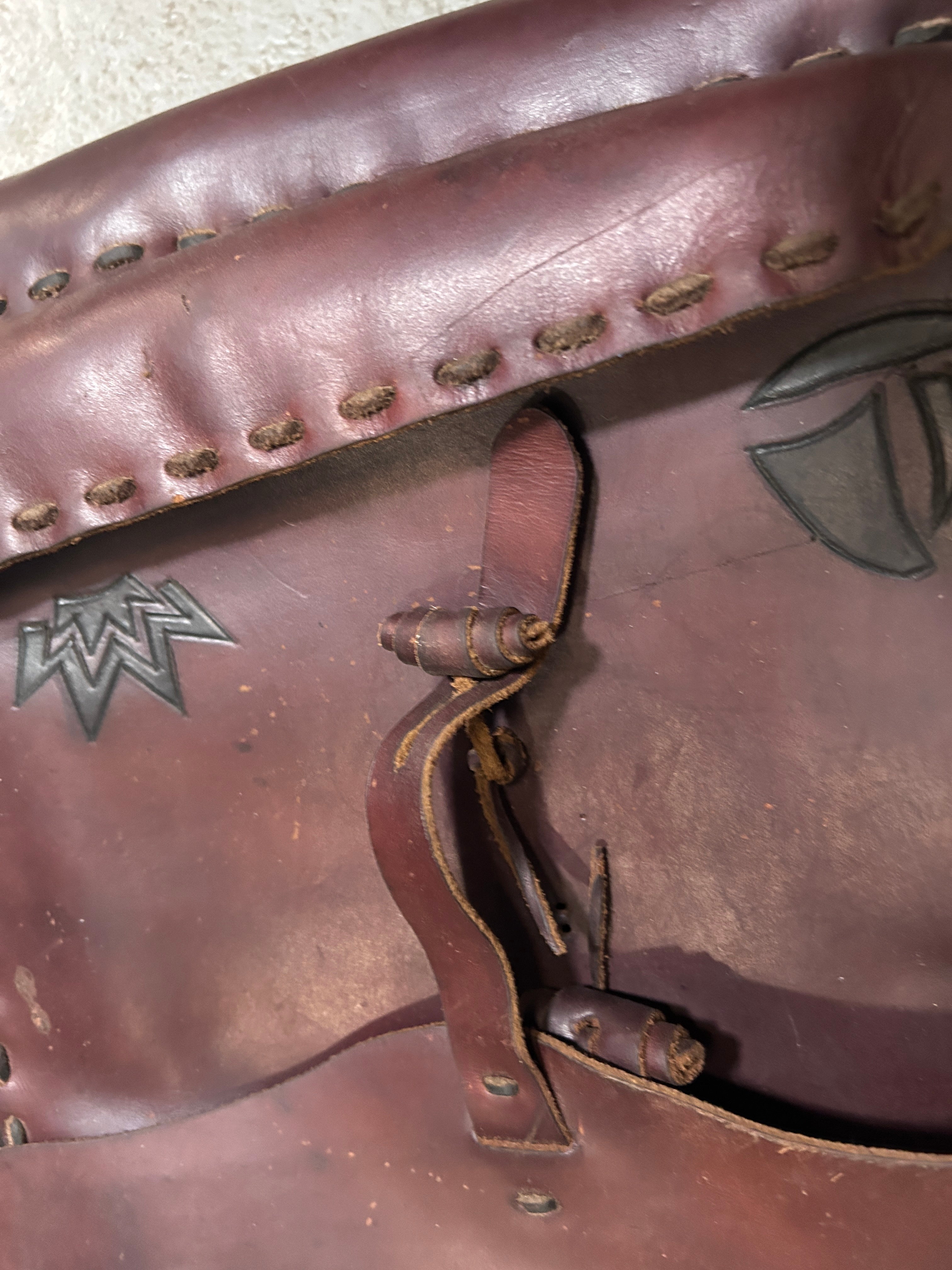 Leather Western Saddle Bags