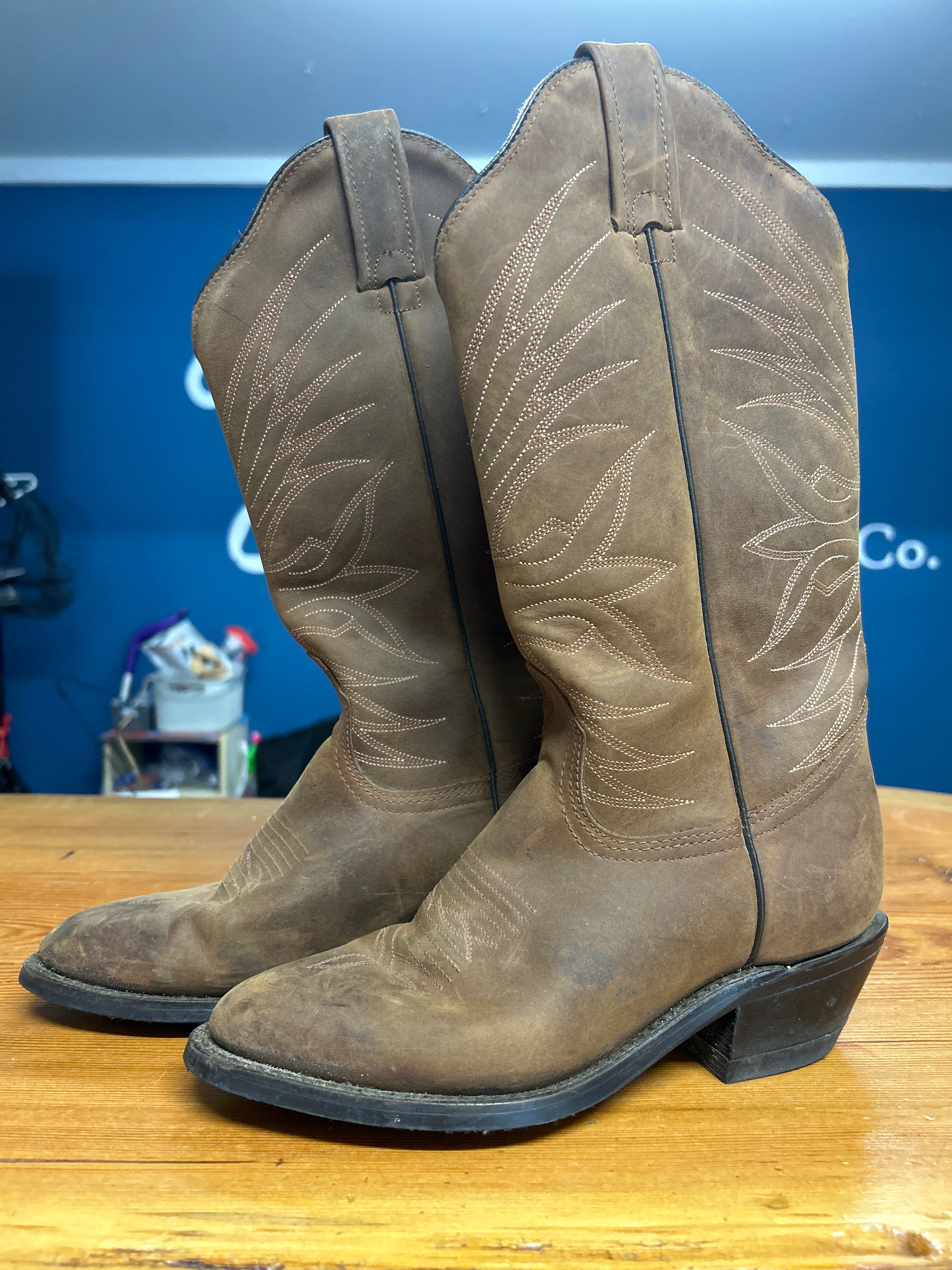 Canada West Cowboy Boots 6.5