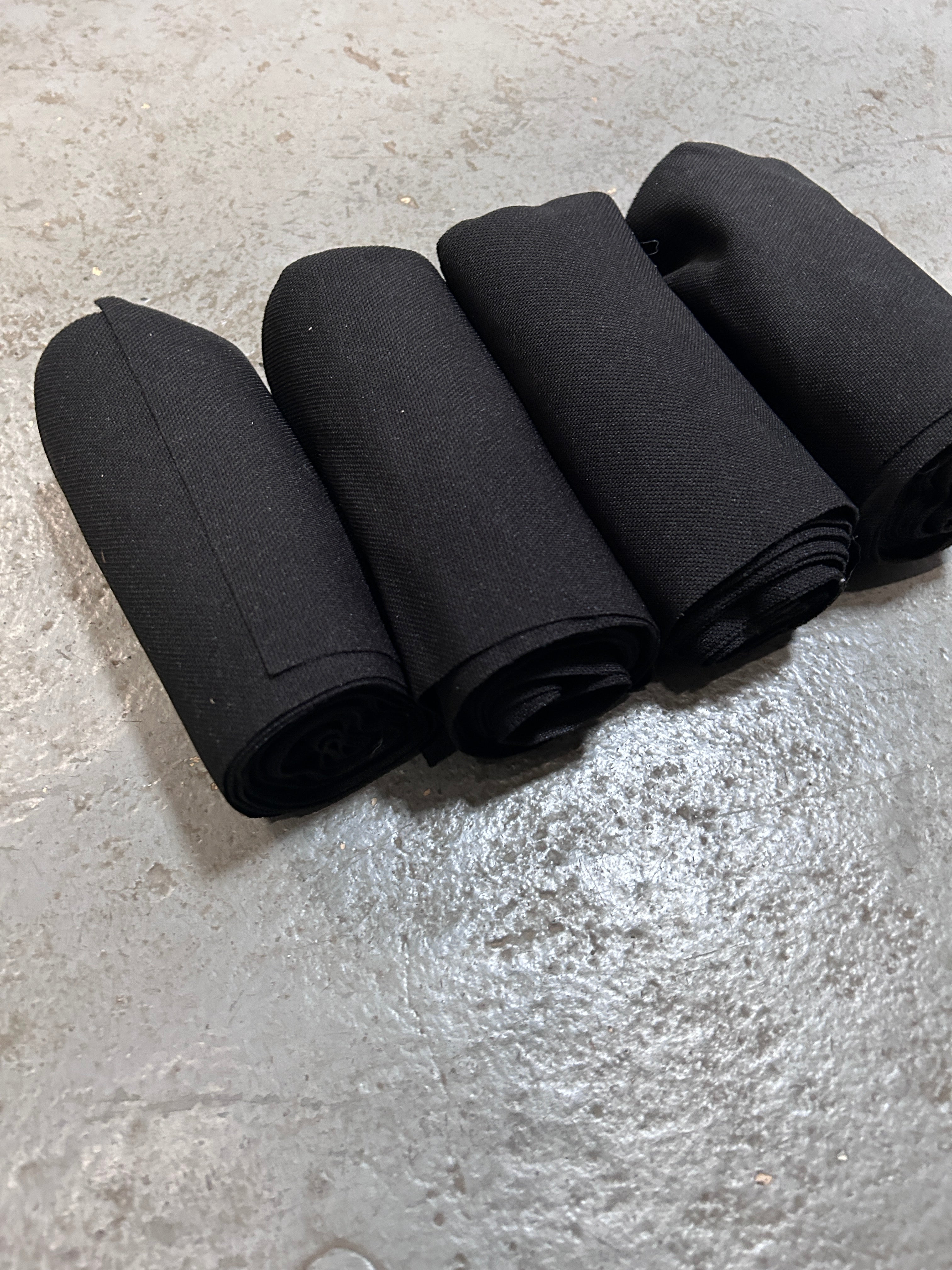 Black Standing Bandages