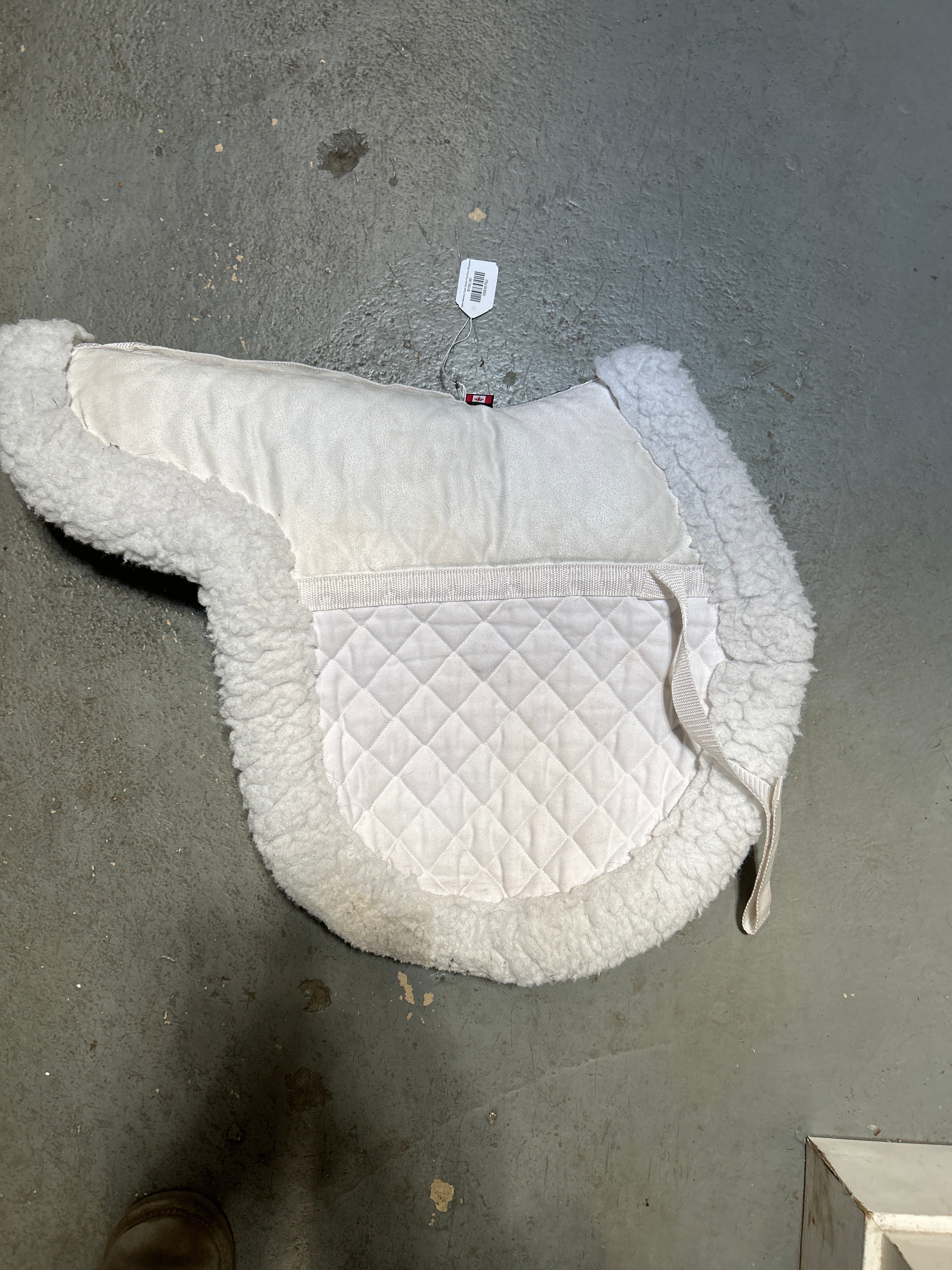 Ogilvy Memory Foam Hunter Pad Faux Sheepskin