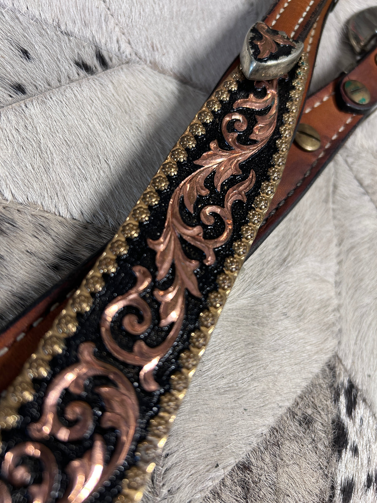 Dale Chevaz Western Show Headstall