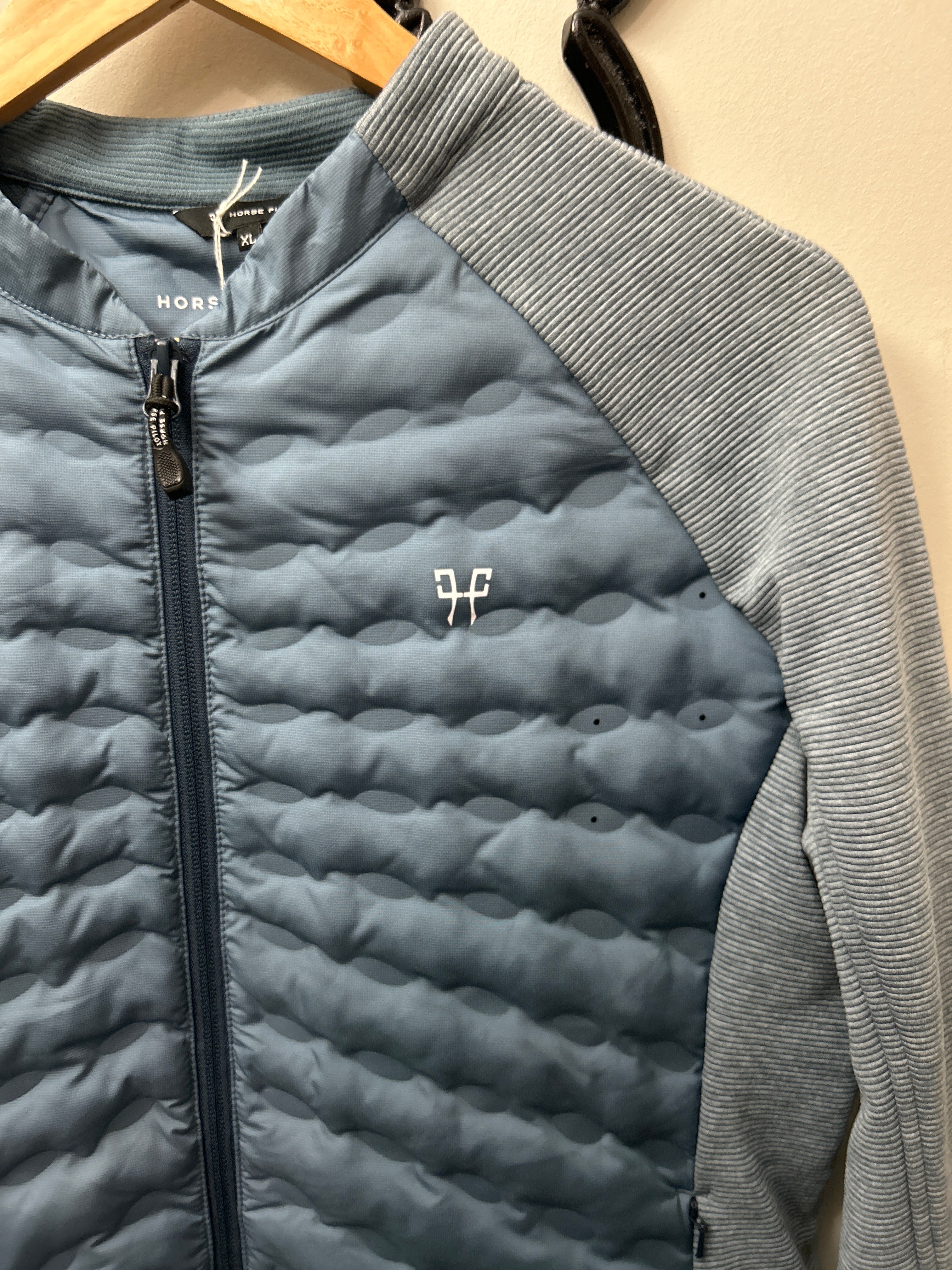 Horse Pilot Storm Jacket Light Blue XLarge