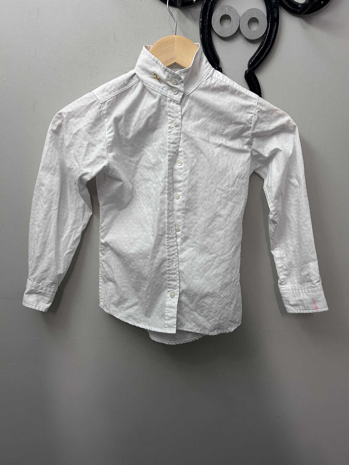 RJ Classic Essential Youth White Show Shirt 8