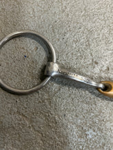 Load image into Gallery viewer, Korsteel Loose Ring Snaffle with Copper Logenze 5.5&quot;
