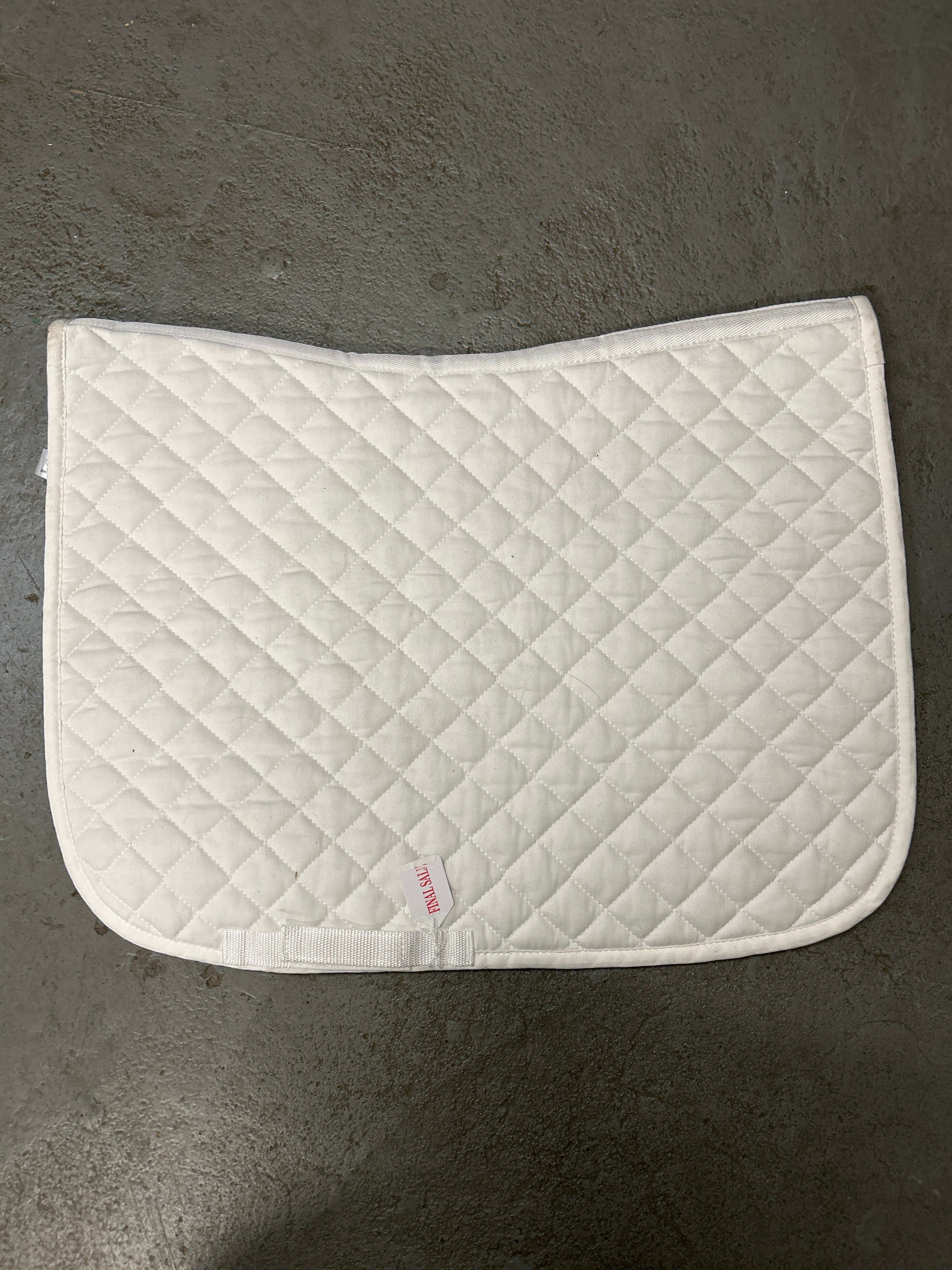 Summit Beaumont Saddle Pad White