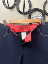 Load image into Gallery viewer, HKM Navy Full Seat Breeches 32
