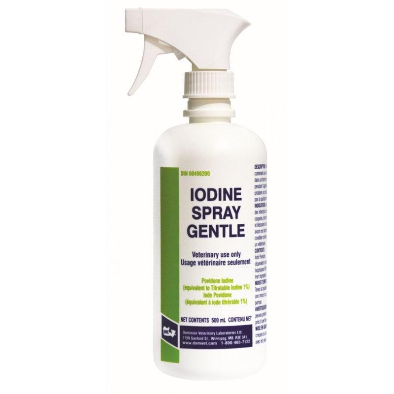 DVL Antiseptic Iodine Gentle 1% Spray-Horse Care-Canadian Centurion Supply-Evolution Equestrian Co.