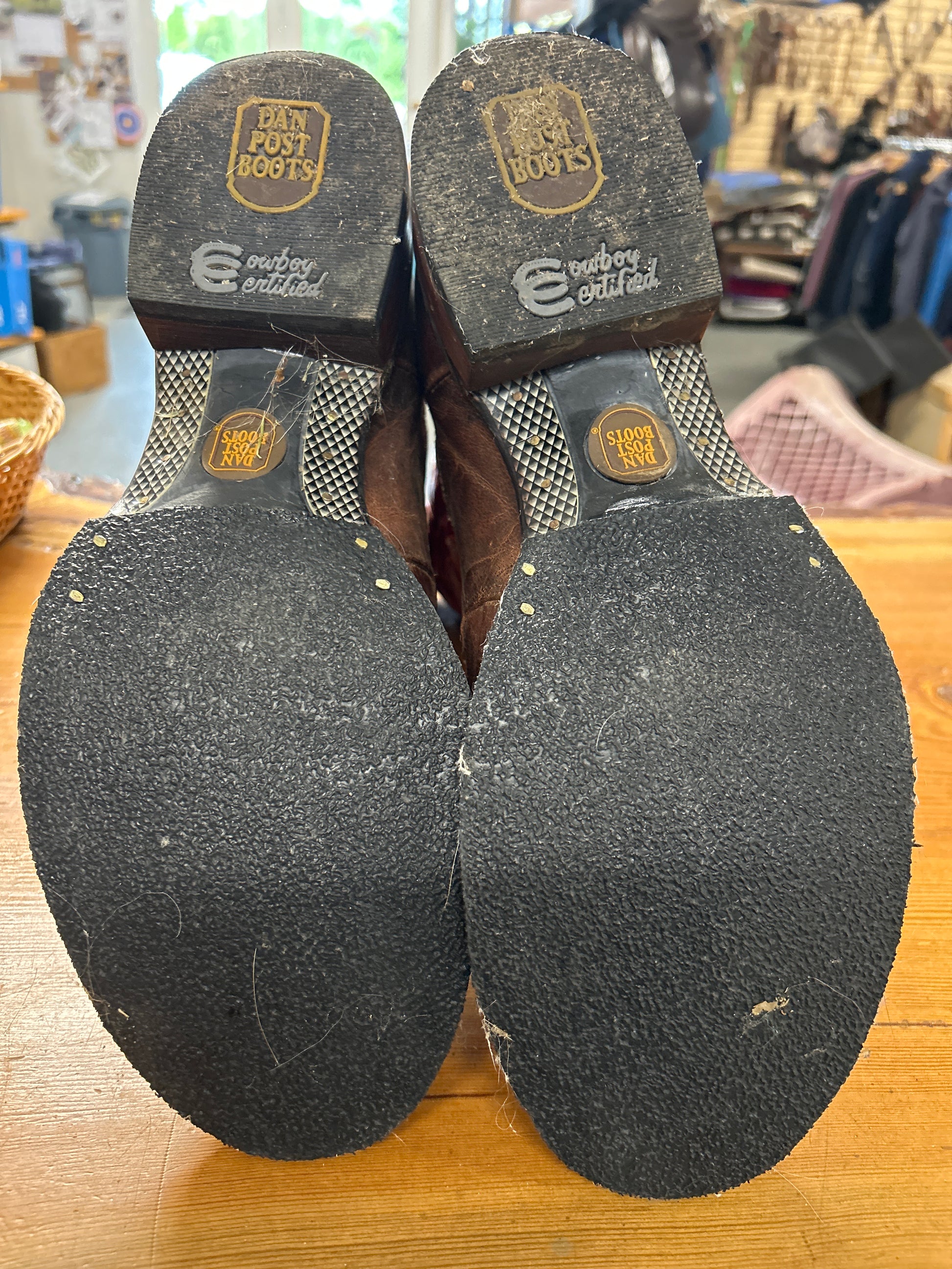 Dan Post Mens Cowboy Boot Size 11-Cowboy Boots-Consignment-Evolution Equestrian Co.