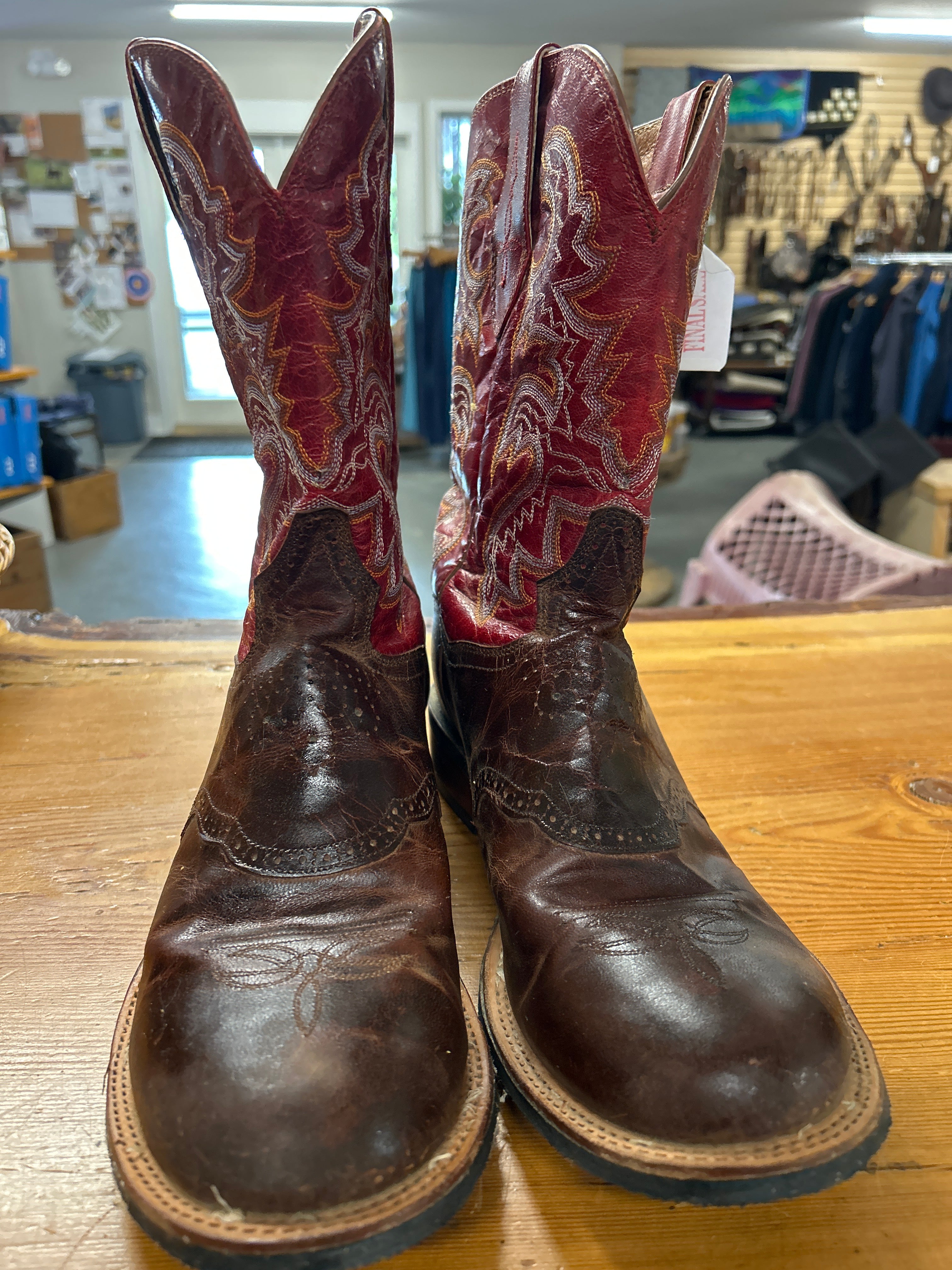 Dan Post Mens Cowboy Boot Size 11-Cowboy Boots-Consignment-Evolution Equestrian Co.