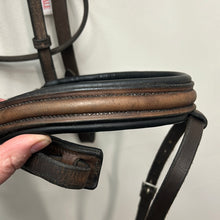 Load image into Gallery viewer, Dark Brown Dressage Schooling Bridle-Bridle-Consignment-Evolution Equestrian Co.
