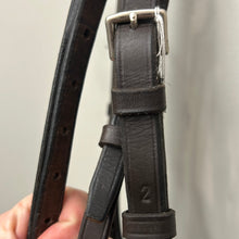 Load image into Gallery viewer, Dark Brown Dressage Schooling Bridle-Bridle-Consignment-Evolution Equestrian Co.
