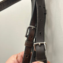 Load image into Gallery viewer, Dark Brown Dressage Schooling Bridle-Bridle-Consignment-Evolution Equestrian Co.
