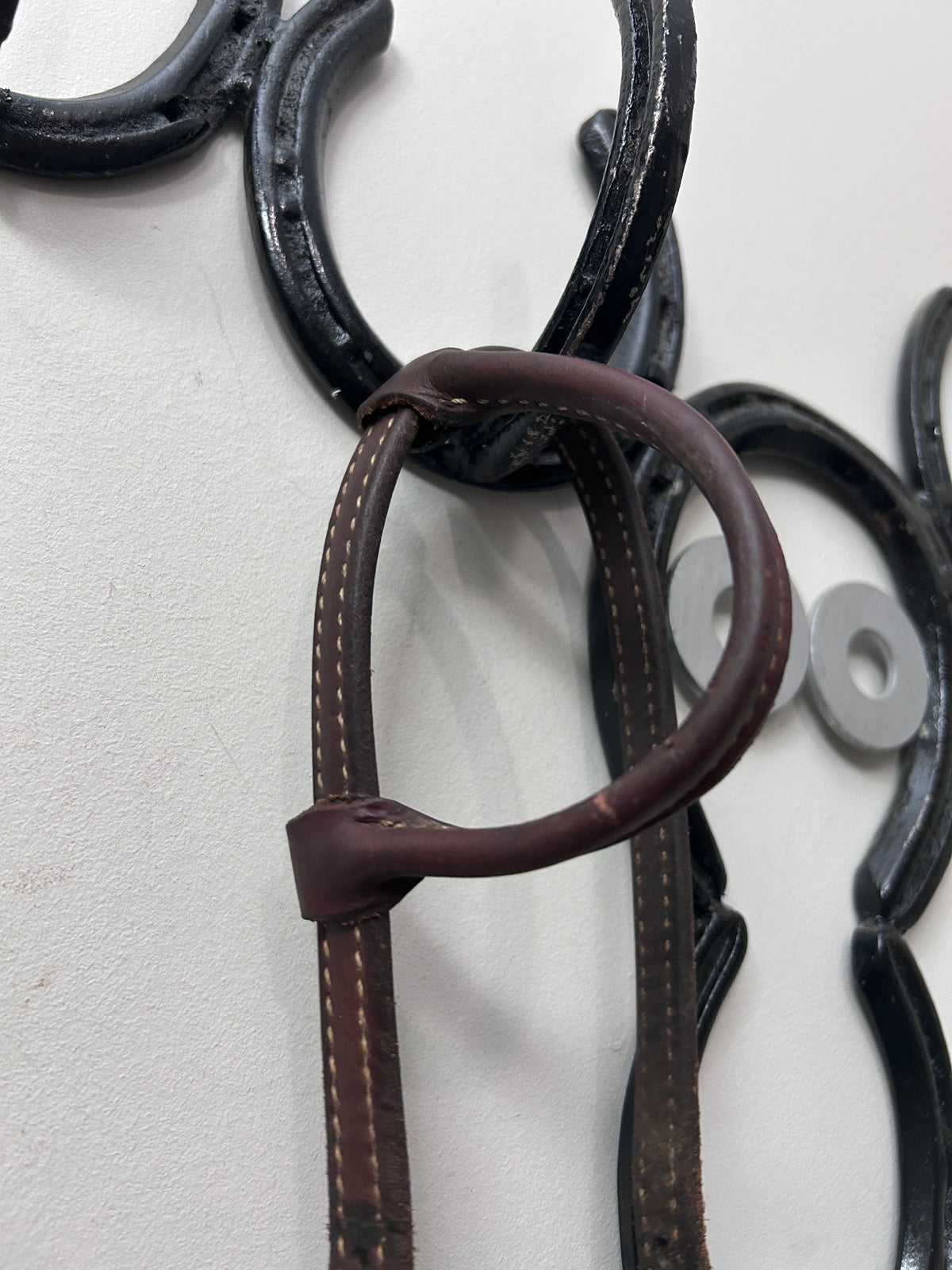 Dark Oil One Ear Headstall-Western Headstall-Consignment-Evolution Equestrian Co.