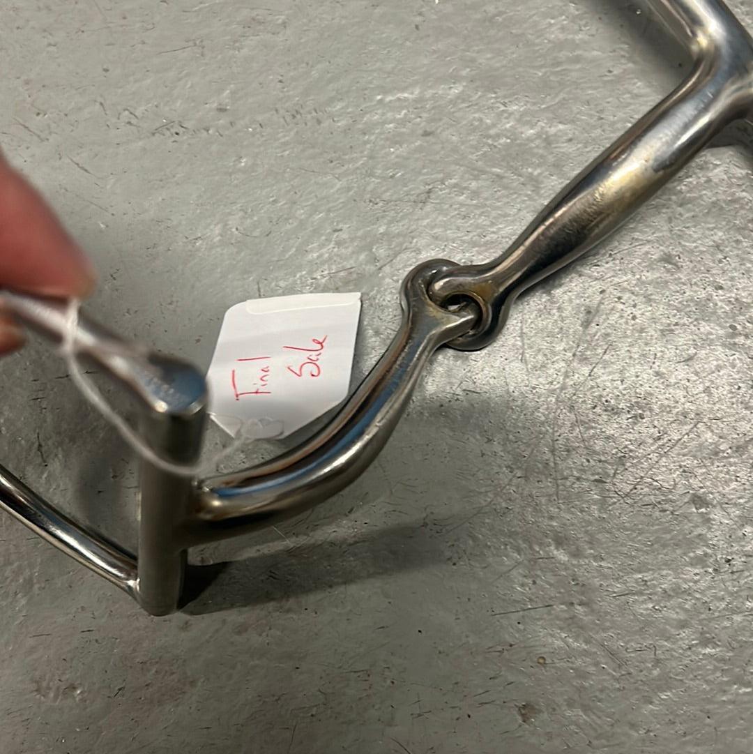 Dee Ring Snaffle 5"-Horse Tack-Consignment-Evolution Equestrian Co.