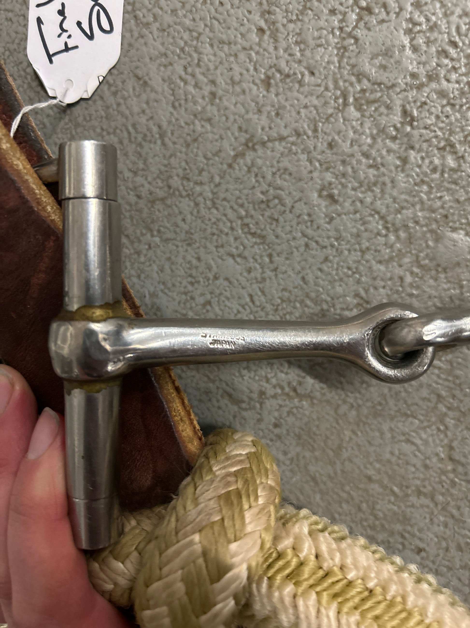 Dee Ring Snaffle with Rope Reins-Western Tack-Consignment-Evolution Equestrian Co.