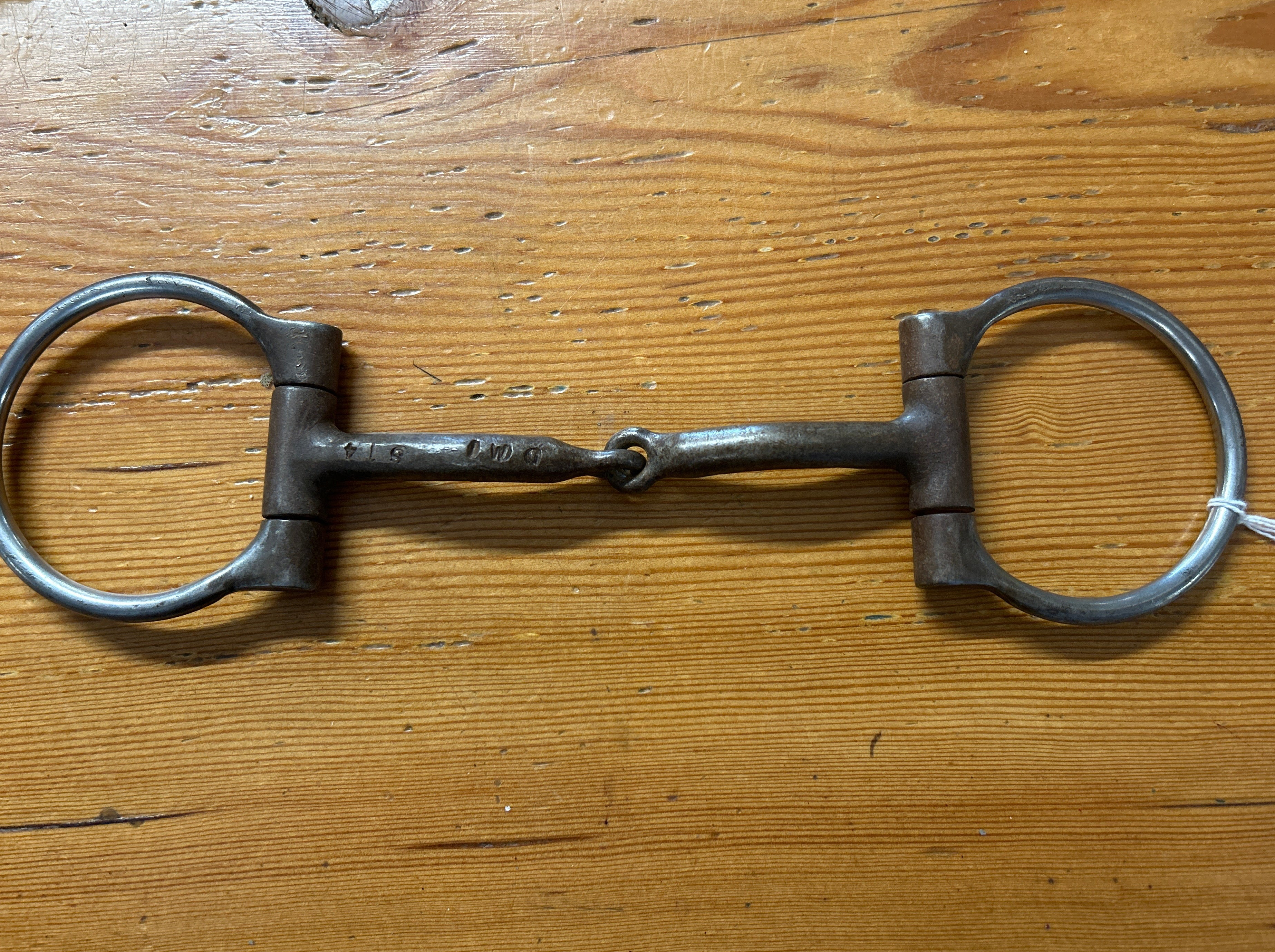 Dennis Moreland Western Off Set Dee Snaffle 5-1/4"-Bit-Consignment-Evolution Equestrian Co.