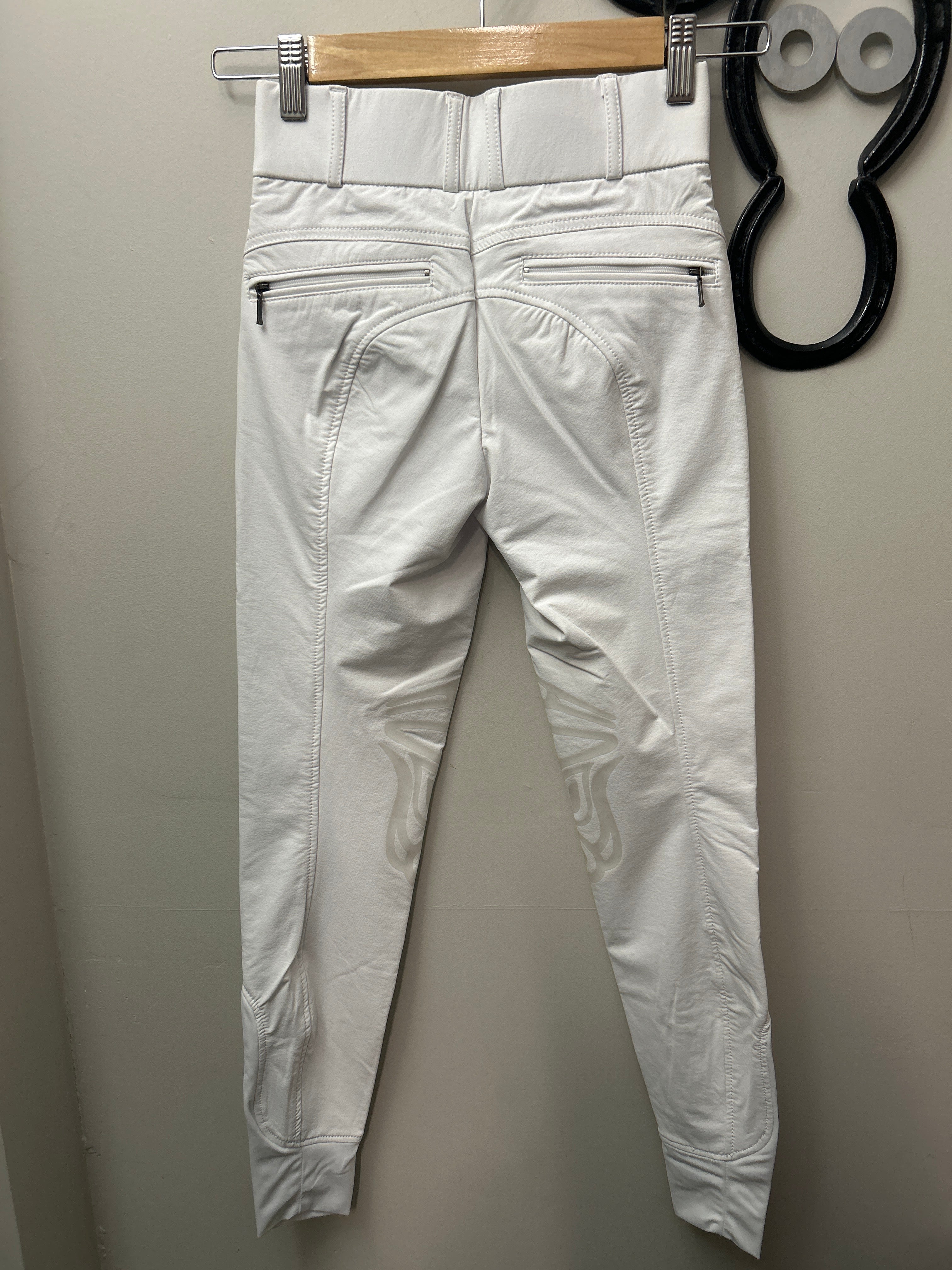 Derby Original White Breeches 20-Breeches-Consignment-Evolution Equestrian Co.