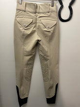 Load image into Gallery viewer, Derby Watari Breeches Knee Patch Tan 20-Breeches-Consignment-Evolution Equestrian Co.
