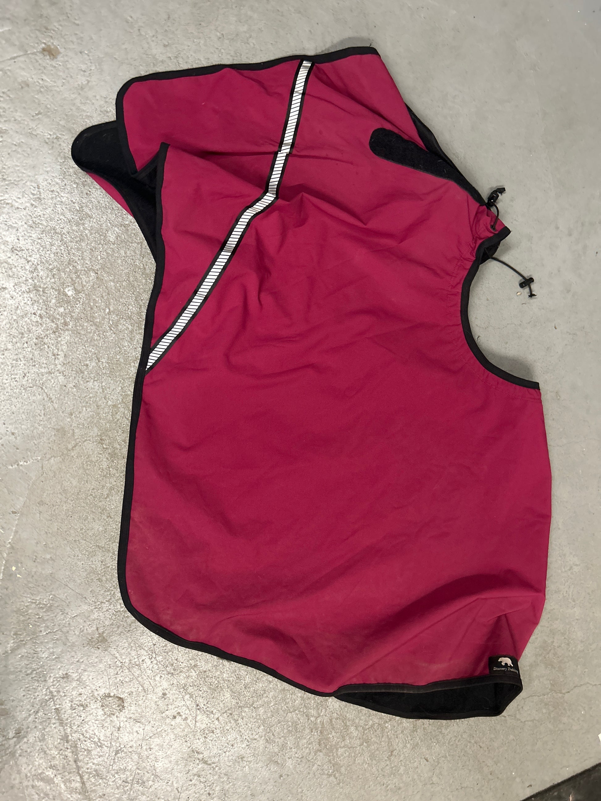 Discovery Trekking Burgundy Riding Skirt-Horse Blanket-Consignment-Evolution Equestrian Co.