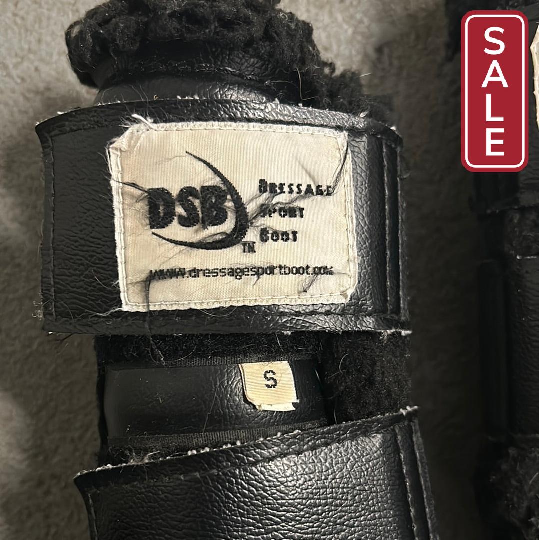 Dressage Sport Boots Black Small-Horse Boots-Consignment-Evolution Equestrian Co.