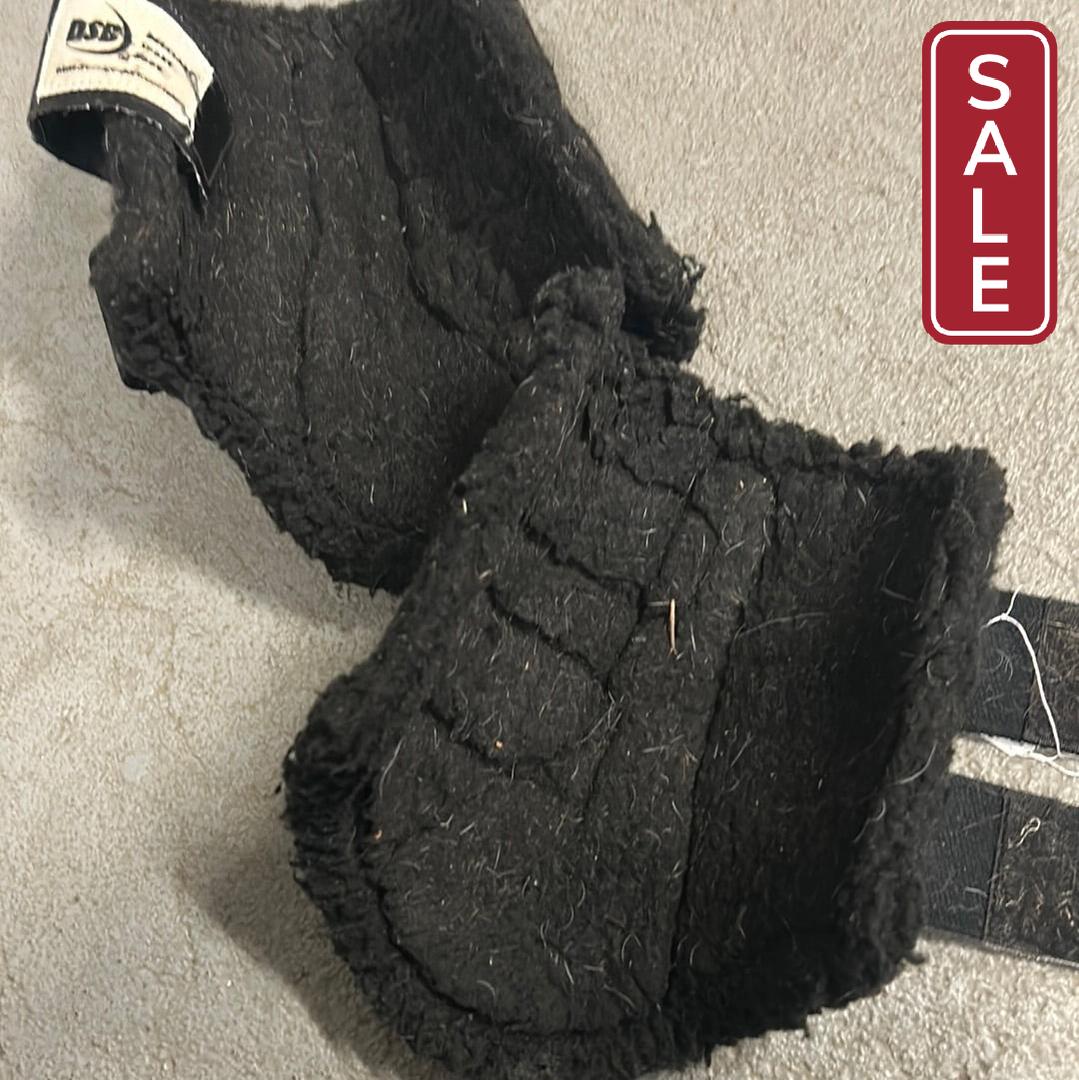 Dressage Sport Boots Black Small-Horse Boots-Consignment-Evolution Equestrian Co.