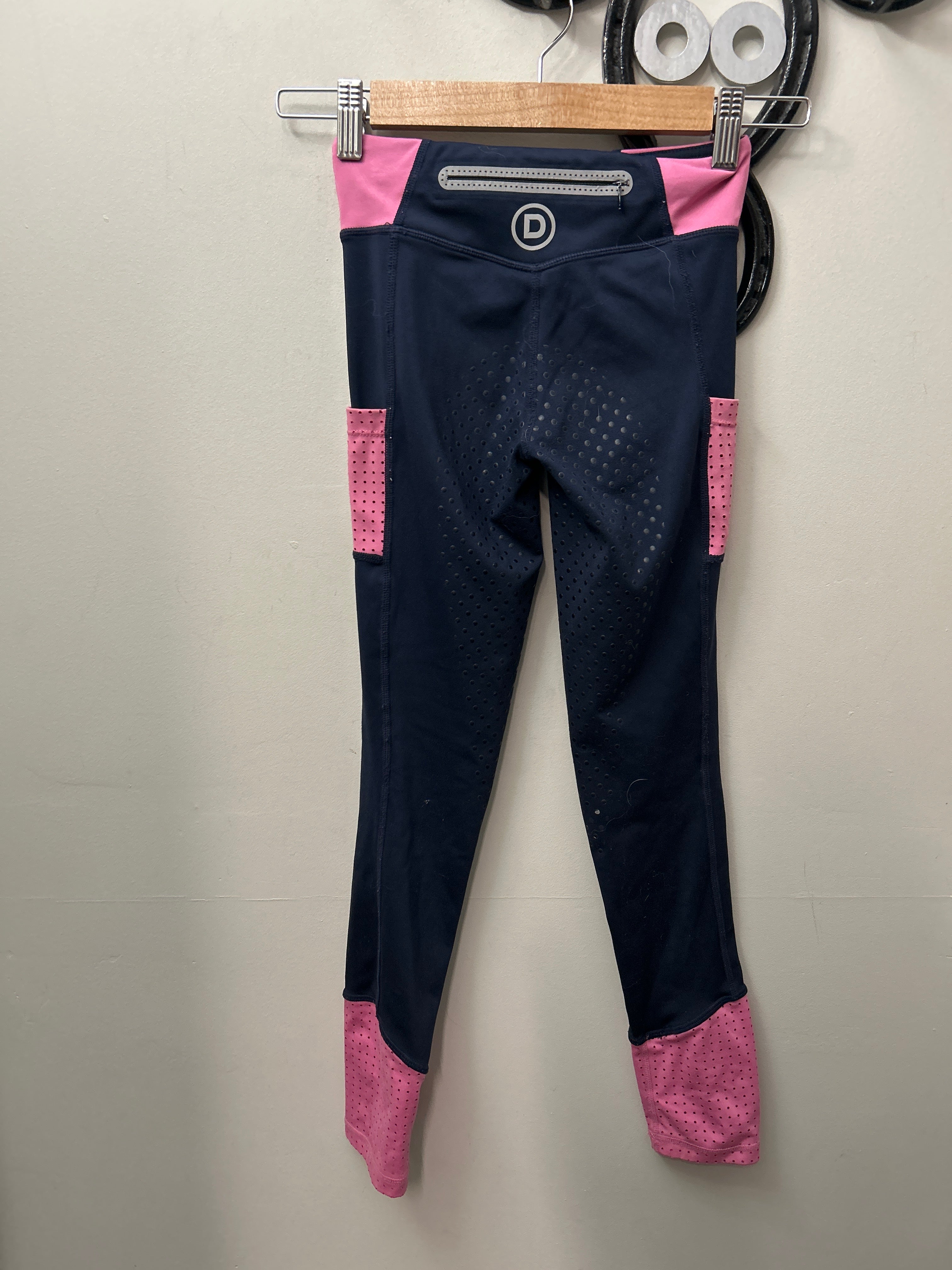 Dublin Kid's Power Performance Tights 8-Western Shirt-Consignment-Evolution Equestrian Co.