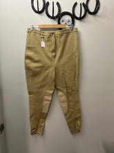 Load image into Gallery viewer, Dublin Tan Knee Patch Breeches 38-Breeches-Consignment-Evolution Equestrian Co.
