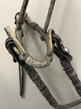 Load image into Gallery viewer, Traditional Peruvian Paso Rawhide Hackamore

