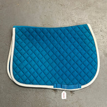 Load image into Gallery viewer, Shedrow Turquoise Pony Saddle Pad

