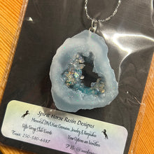 Load image into Gallery viewer, Spirit Horse Resin Geo Necklace
