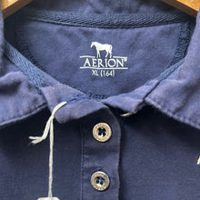 Load image into Gallery viewer, Aerion Kids Navy Polo XL
